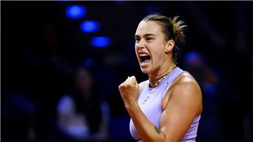 Nächste Chance: Aryna Sabalenka will in ihrem vierten Endspiel in Stuttgart endlich den Titelgewinn feiern.
