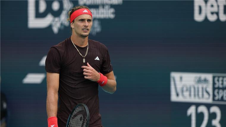 Nächster Rückschlag: Auch in Miami ist für Alexander Zverev vorzeitig Schluss.