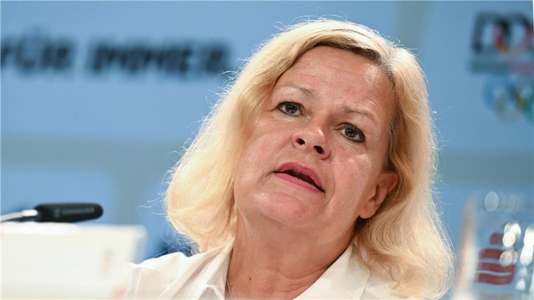 Nancy Faeser sieht die Ausrichtung von Olympischen und Paralympischen Spielen in Deutschland als Chance.