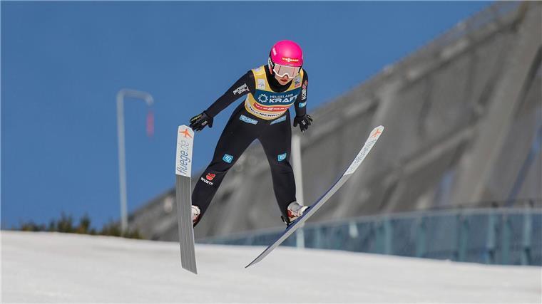 Nathalie Armbruster hat den Gesamtweltcup gewonnen.
