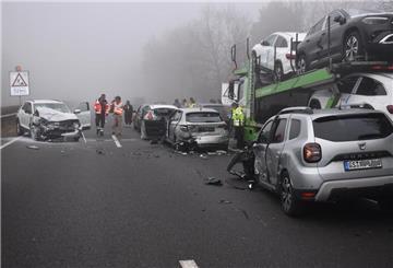 Nebelunfall auf der A 27