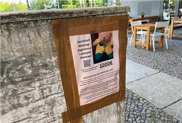 Neben den Plakaten auf Deutsch bittet auch ein eigener Webauftritt auf Englisch, Polnisch, Rumänisch und Bulgarisch um Hinweise zu dem gestohlenen Plüschtier.