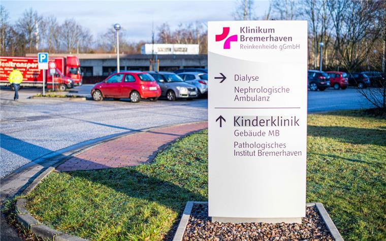 Neben einer neuen Beschilderung für die Klinikgäste ist auch ein neuer Parkplatz für die Kinderklinik in Reinkenheide entstanden. 