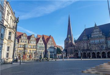 Innenstadt von Bremen.