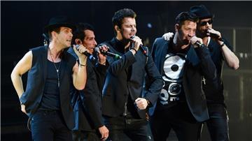 New Kids On The Block 2014  in der Frankfurter Jahrhunderthalle.