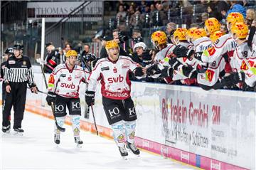 Nicholas Jensen erzielte das erste Tor für die Fischtown Pinguins im Spiel bei den Nürnberg Ice Tigers.