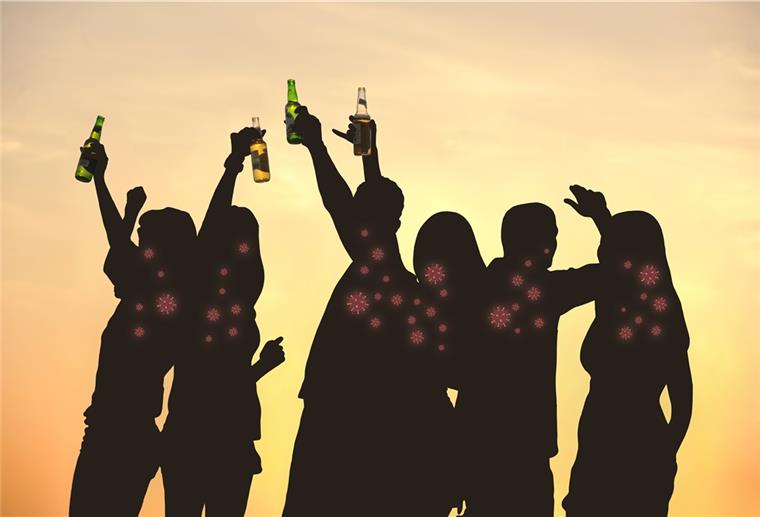Polizei löst erneut Corona-Party in der Wesermarsch auf Nicht alle halten sich an die vorgeschriebenen Kontaktbeschränkungen.