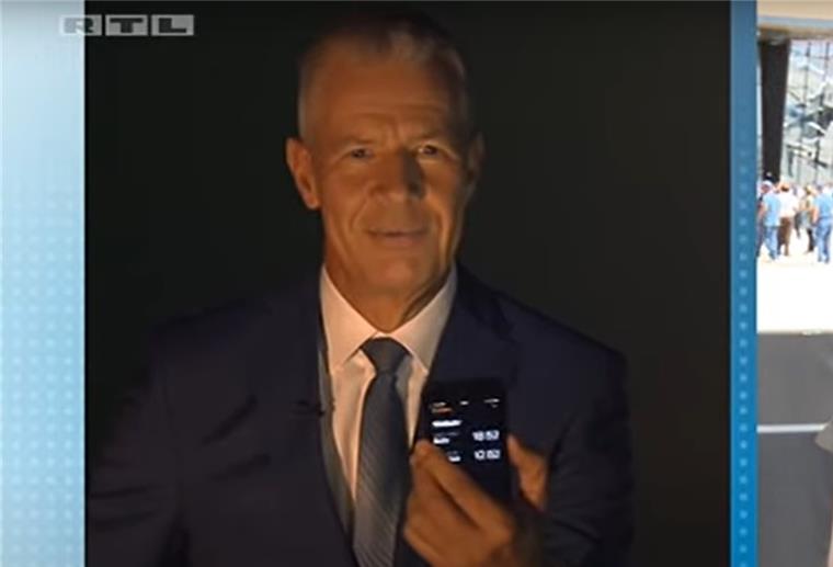 Stromausfall bei RTL: Kloeppel moderiert mit Handy-Licht Nicht nur in Bremerhaven ist gestern der Strom ausgefallen. Auch „RTL Aktuell“ in Köln hat es getroffen.