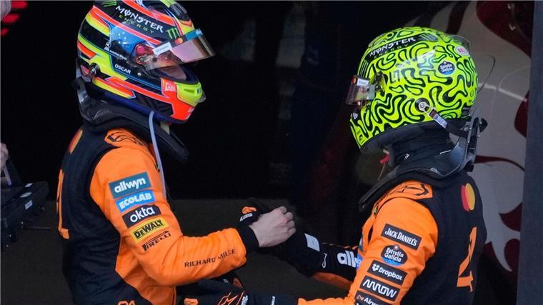 Nicht zu schlagen: Das McLaren-Duo.