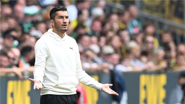 Sahin sauer: „Als Dortmund müssen wir anders auftreten“ Nicht zufrieden mit dem 0:0 in Bremen: Dortmunds neuer Trainer Nuri Sahin.