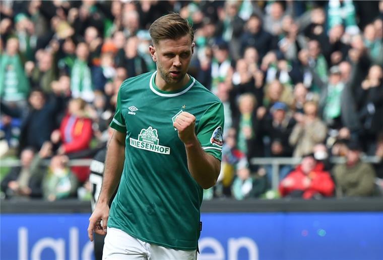 Niclas Füllkrug schoss gegen Dresden zwei Tore.