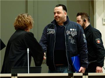 Niels Högel im Gerichtssaal.