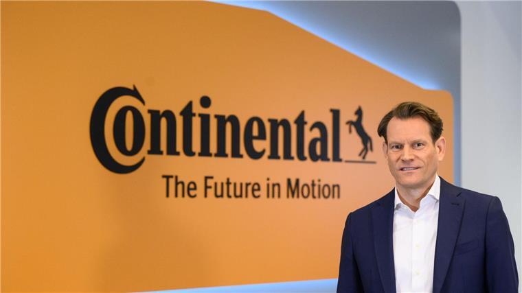 Nikolai Setzer, Vorstandsvorsitzender Continental AG, bei einem Fototermin.