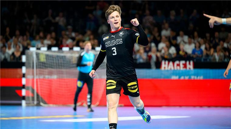 Nils Lichtlein spielt sein zweites großes Turnier im DHB-Trikot. 