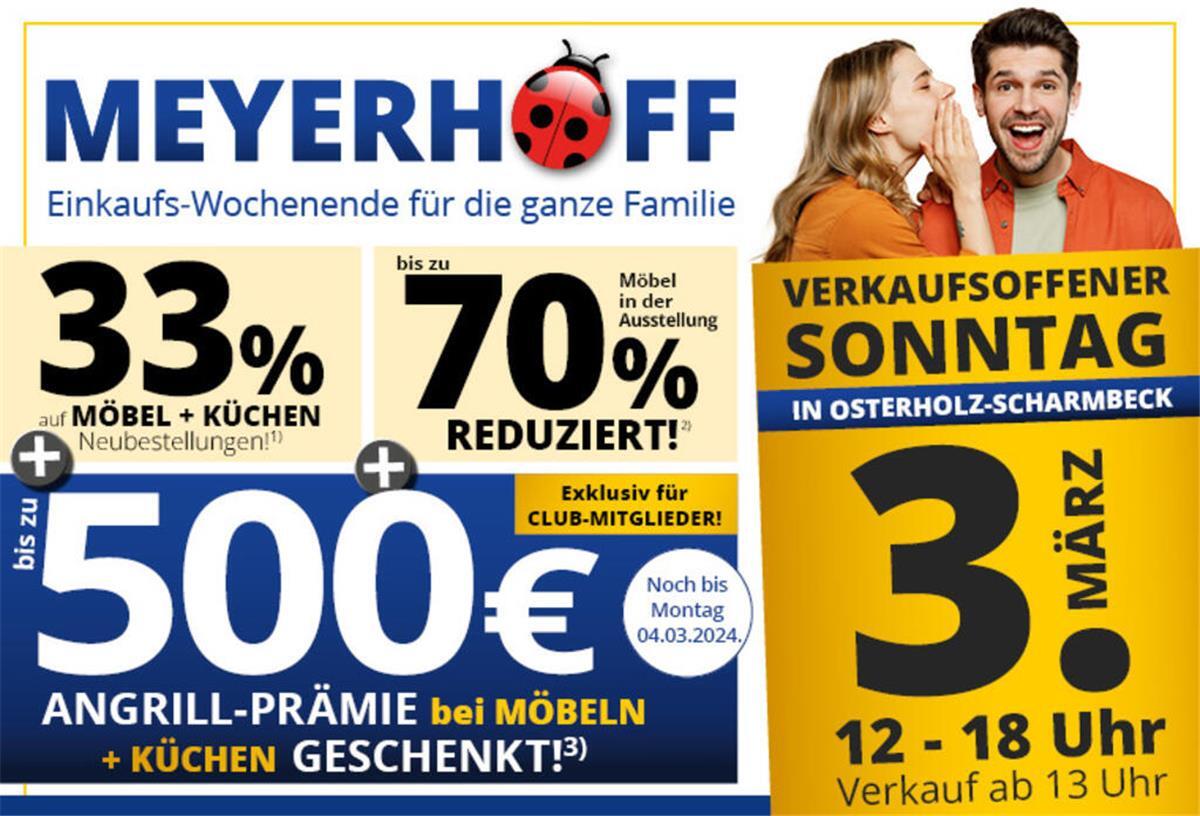 MEYERHOFF in OHZ grillt an! Einkaufsspektakel mit verkaufsoffenem Sonntag MEYERHOFF Verkaufsoffener Sonntag