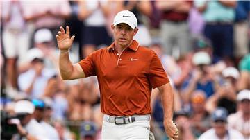 Noch mal gutgegangen: Golfstar Rory McIlroy.