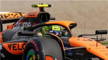 Norris rast auch in Monza auf die Pole.