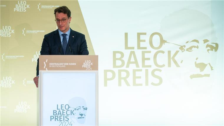 NRW-Ministerpräsident Hendrick Wüst hielt die Laudatio