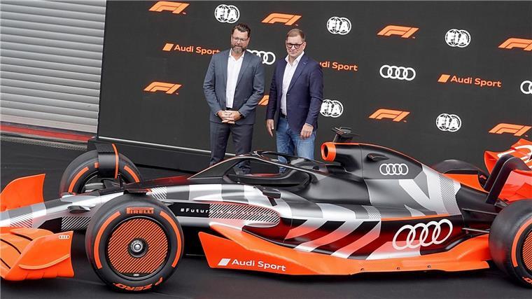 Nur der Audi von damals ist geblieben.