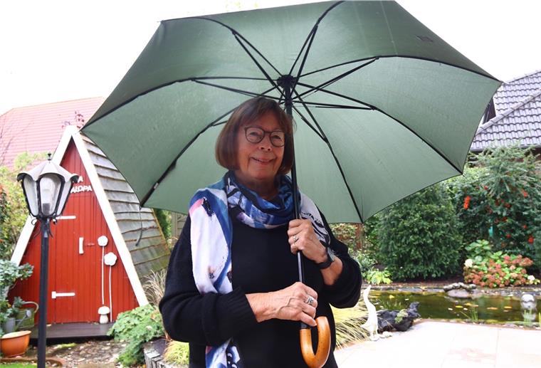 Ob drinnen oder draußen - auch das Zuhause von Liane Hodel sieht wie ein Fotomotiv aus.
