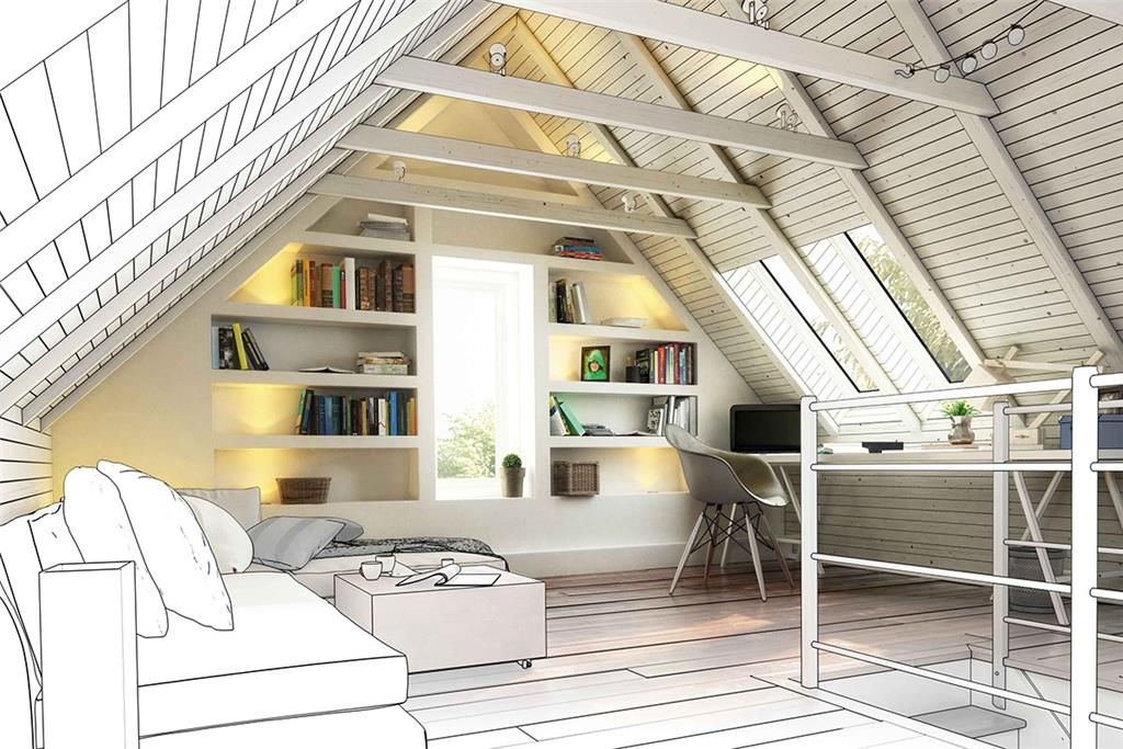 Gestaltungsideen für den Dachausbau