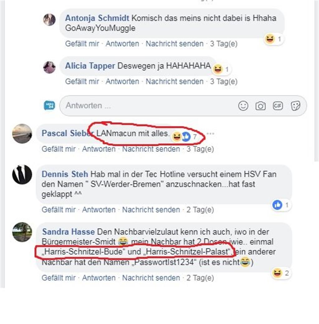 Ob Harris-Schnitzel-Palast wohl auch Döner anbietet?