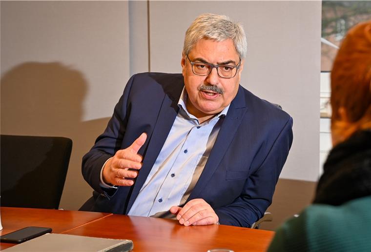OB Melf Grantz im Interview mit Maike Wessolowski und Jens Gehrke.