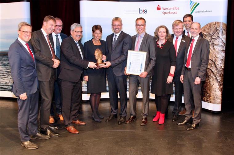 Feierliche Verleihung des Unternehmenspreises Weser-Elbe an die Hof Junkernhose GbR unternehmenspreis-weser-eöbe-wespa-bis-bremerhaven-hof-junkernhose