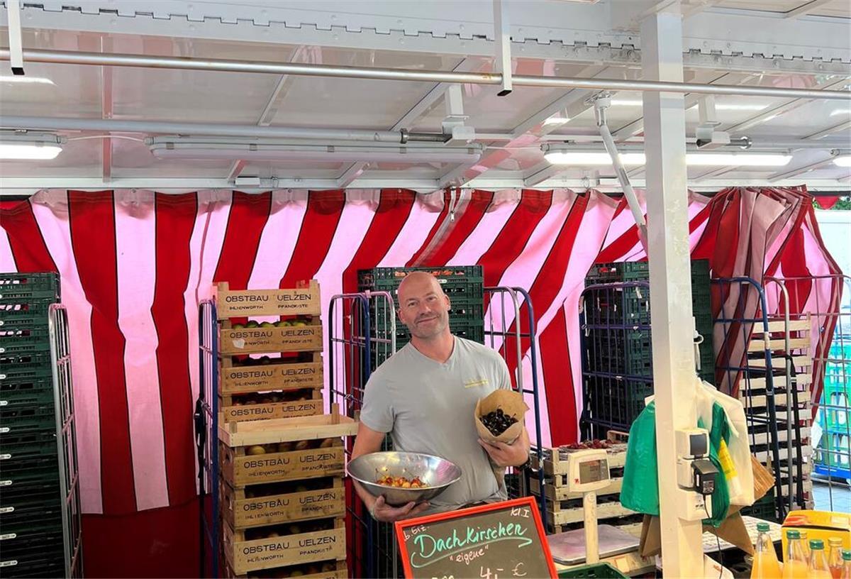 Wochenmarkt in Nordenham - Uelzen Obstbau Obstbau Uelzen