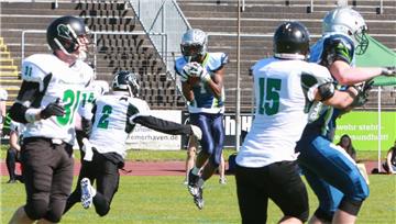 Oft am Ball: Chris Lipsey von den Seahawks.