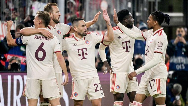 Vier-Tore-Mann Kane führt Bayern zum Neun-Tore-Sieg Oft durften die Bayern beim klaren Sieg jubeln.