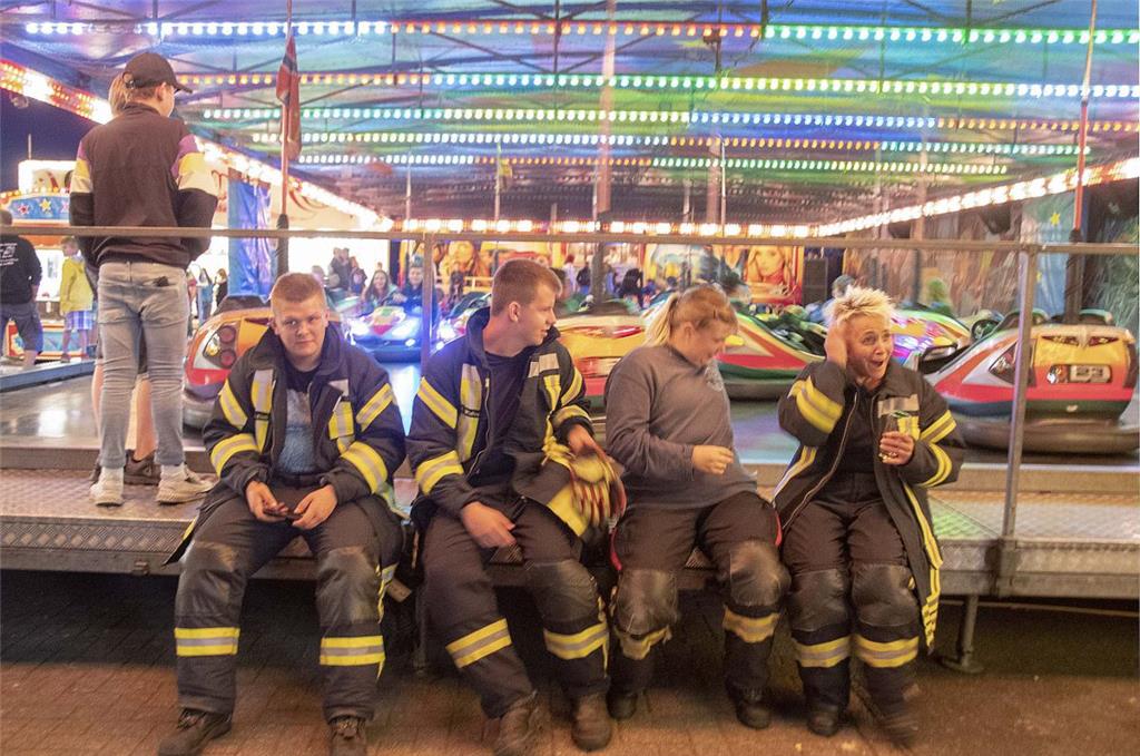 Ohne Feuwerwehr kein Feuerwerk. Die Dorumer Wehr hatte wie jedes Jahr die Brandw...