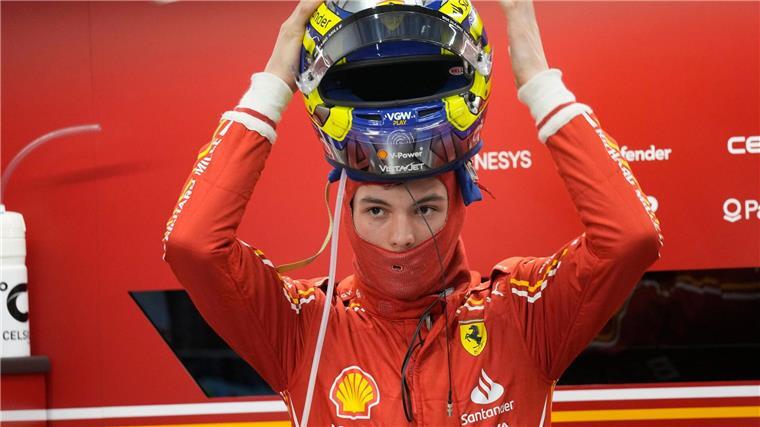 Haas holt britischen Nachwuchspiloten Bearman Oliver Bearman steigt im kommenden Jahr in der Formel 1 vom Ersatz- zum Stammfahrer auf.