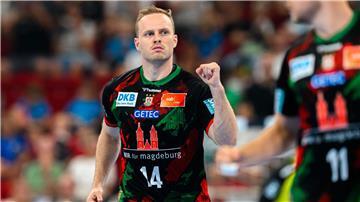 Omar Ingi Magnusson war bester Magdeburger Schütze beim Liga-Auftakt gegen die HSG Wetzlar.