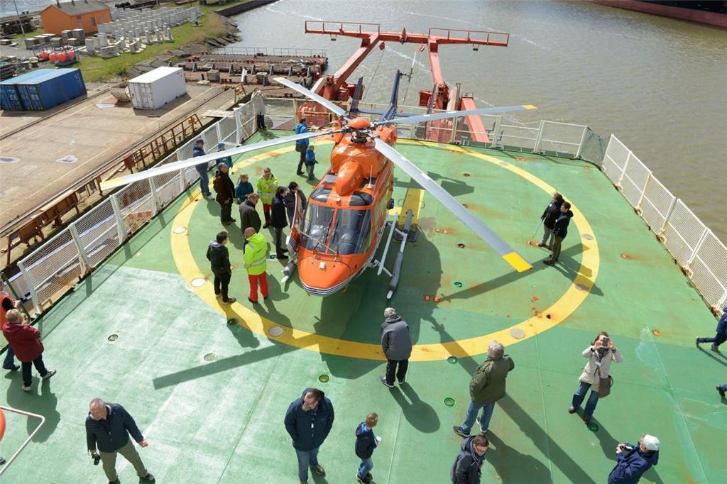 Open Ship auf der &quot;Polarstern&quot;. Foto Schimanke