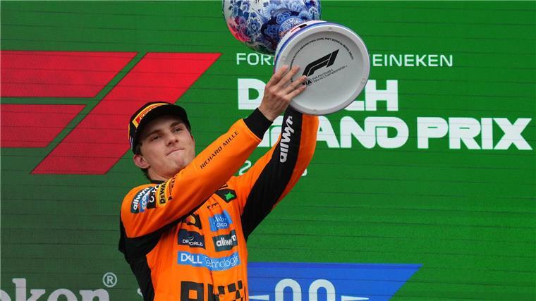 Oscar Piastri gewann das Rennen in Zandvoort.