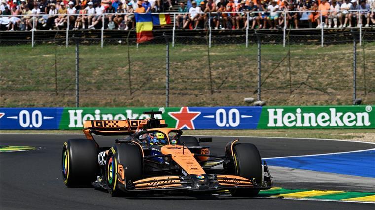 Red-Bull-Zoff mit „kindischem“ Verstappen - Piastri-Premiere Oscar Piastri konztrolliert das Rennen in Ungarn.