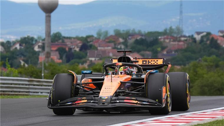 Oscar Piastri startet als WM-Spitzenreiter auf dem Hungaroring.