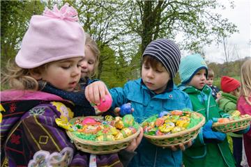 Ostereier können Kinder am Wochenende in Butjadingen suchen. 