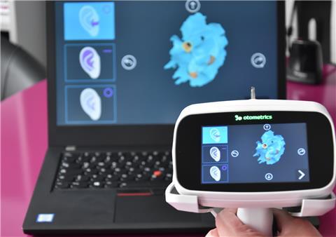 3D-Ohr-Scanner
