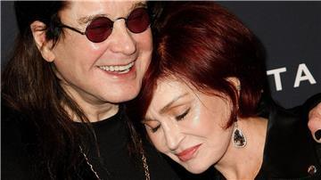 Ozzy Osbourne und seine Frau Sharon Osbourne auf einer Aufnahme aus dem Jahr 2020.