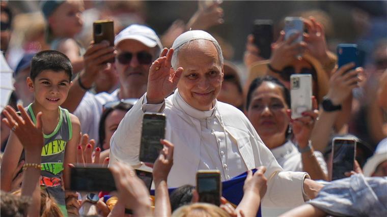 Papst Leo XIV.: Der Sport ist auch ein Weg, „Frieden zu schaffen“.