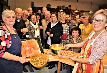 Partnerschaft geht auch durch den Magen: Der Freundeskreis Petit Caux arbeitet gegenwärtig an einem Kochbuch mit deutschen und französischen Rezepten.