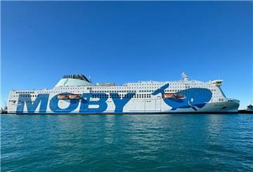 Fährschiff "Moby Legacy"