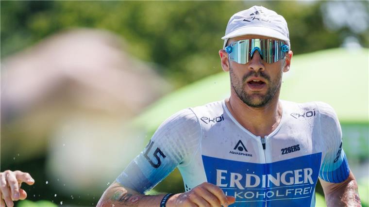 Kampf der Ironman-Giganten: Lange gegen Blummenfelt Patrick Langes Paradedisziplin: Das Laufen. (Archivbild)
