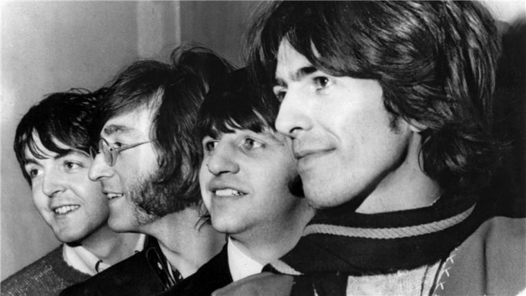 Paul, John, Ringo und George.