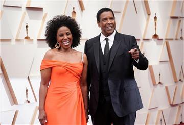 Pauletta und Denzel Washington bei der Oscar-Verleihung 2022 in Los Angeles.