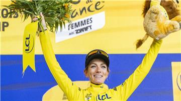 Pauline Ferrand-Prévot hatte im August die Tour de France der Frauen gewonnen. (Archivbild)
