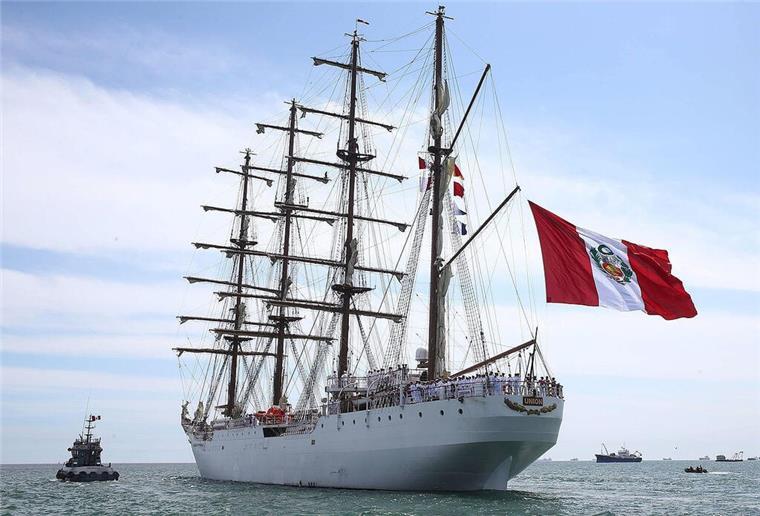 Das größte Segelschiff Lateinamerikas besucht die Sail in Bremerhaven Perus Marine entsendet die einzigartige Viermastbark „Union“ zur Sail inBremerhaven.