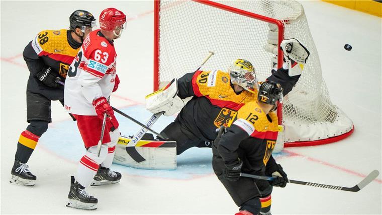 Philipp Grubauer wehrte gegen Dänemark viele Schüsse ab.